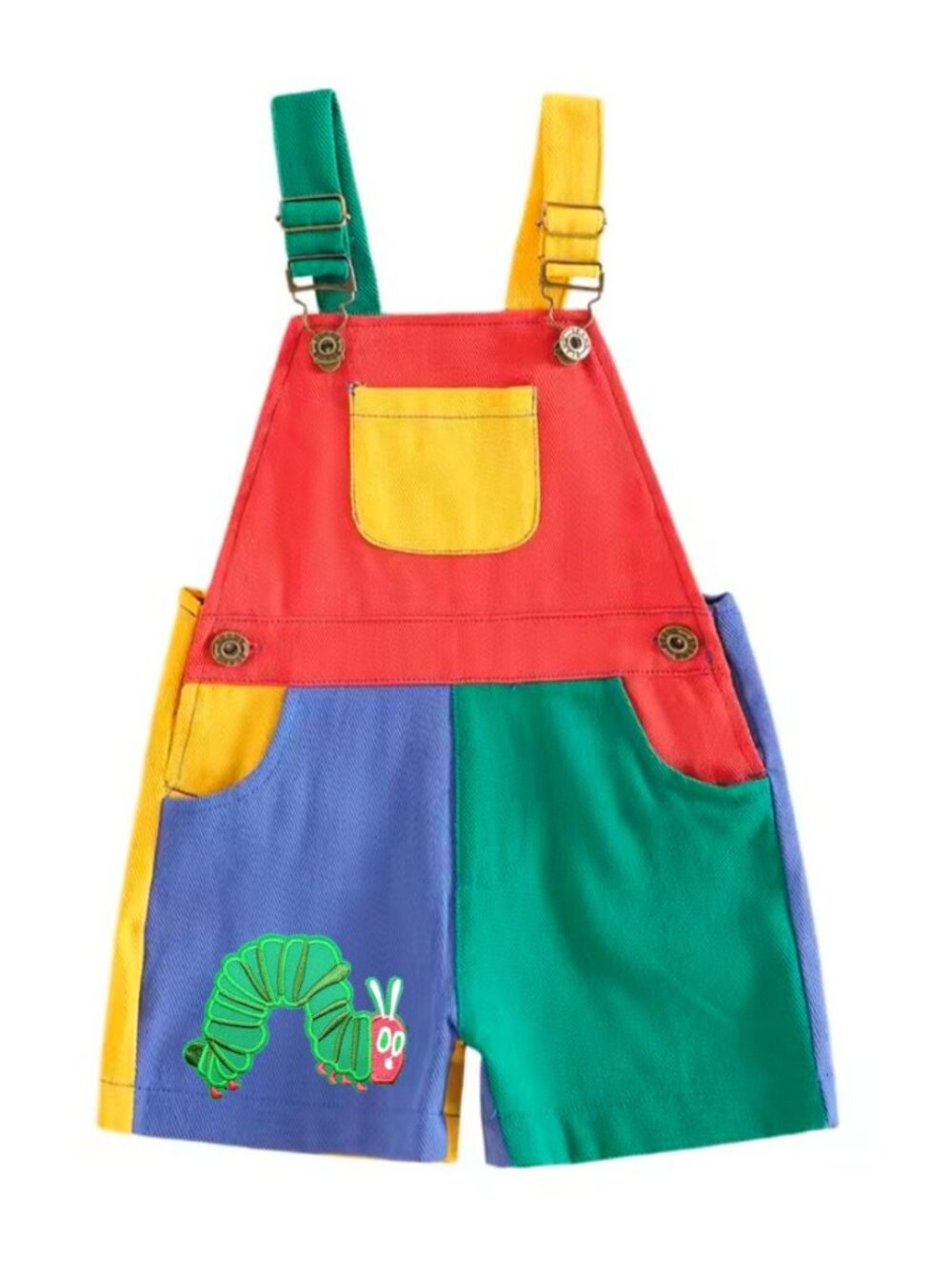 The Very Hungry Caterpillar Overalls Jumpsuit Birthday Bodysuit clothes romper - Picture 2 of 3